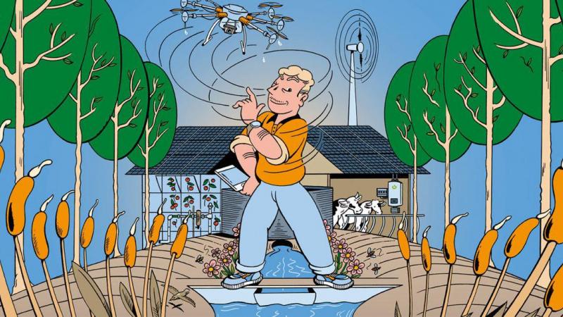 De klimaatkoploper is een klimaatrobuuste landbouwer, die zowel binnen als buiten de sector als ambassadeur en inspiratiebron kan zijn