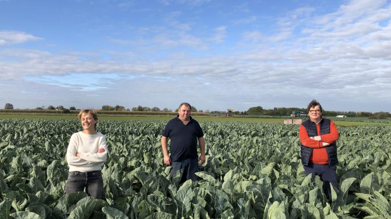 Vlnr: Hilde Dhuyvetter (directeur), Johan Vanneste (voorzitter), Luc De Waele (Key Account Manager)