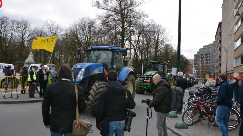 Bioforum roept haar leden niet op om te gaan betogen.