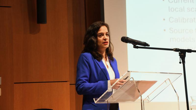 Ana Soares, een van de buitenlandse wetenschappers die van de KVAB de opdracht kregen zich te buigen over het Vlaams stikstofbeleid.