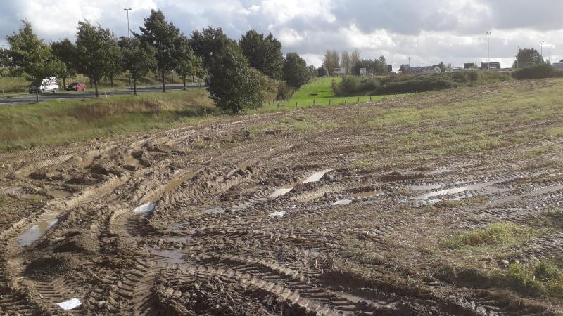 Een Europees project wijst uit dat  bodemverdichting een typisch  Vlaams probleem lijkt.