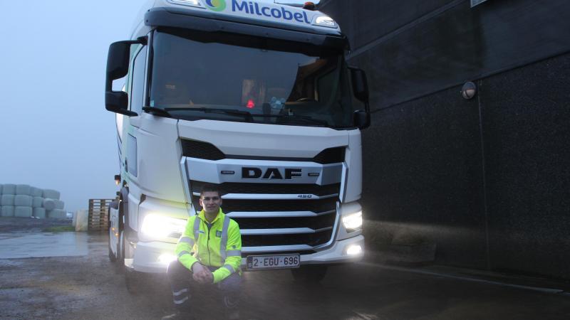In verbruik van diesel is Tijs van zijn ploeg de zuinigste chauffeur.
