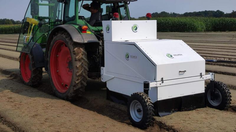 Homburg gaat de laseronkruidbestrijdingsmachines van Escarda Technologies verdelen.