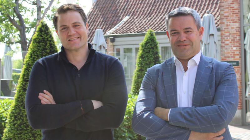 CEO’s David Markowski van The Greenery (links op de foto) en Philippe Appeltans van BelOrta zijn ervan overtuigd dat ze met FreshAlliance hun afzetmogelijkheden kunnen verbeteren.
