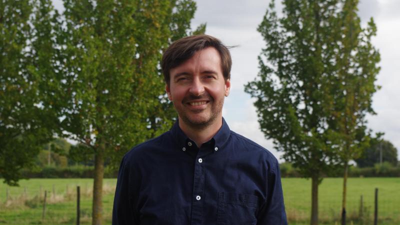 Jonas Vandicke, klimaatwetenschapper bij ILVO.
