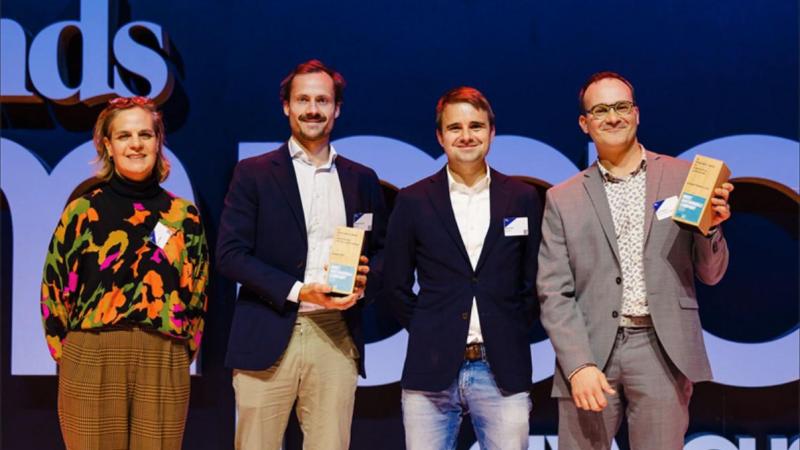Biolectric heeft opnieuw de Trends Impact Award gewonnen.