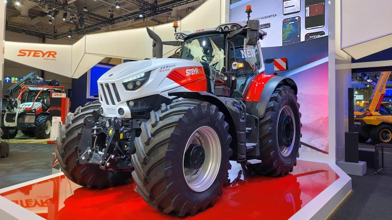 Met de nieuwe  Cervus 6440 wordt  de pk-grens bij Steyr gevoelig omhoog-  getrokken.