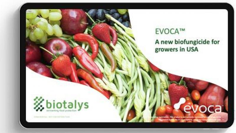 Biotalys heeft in de Verenigde Staten een goedkeuring gekregen voor Evoca.