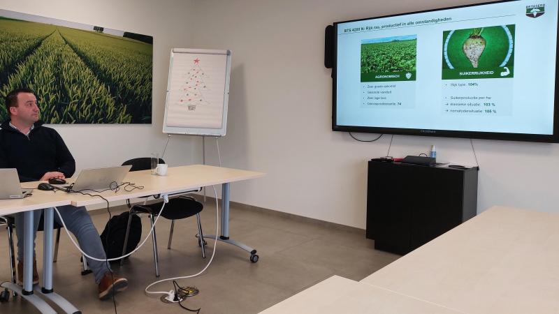 Sander Van Kerckhove lichtte enkele evoluties op de suikerbietenmarkt toe.