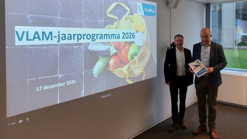 VLAM stelde o.a. bij monde van Filip Fontaine en Guy Vandepoel zijn jaarprogramma voor 2026 voor.