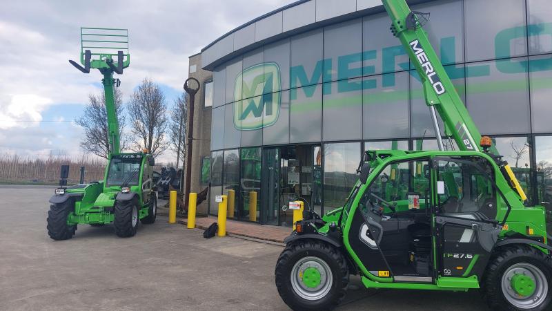 Invoerder De Lille verdeelt al 40 jaar Merlo in de Benelux.