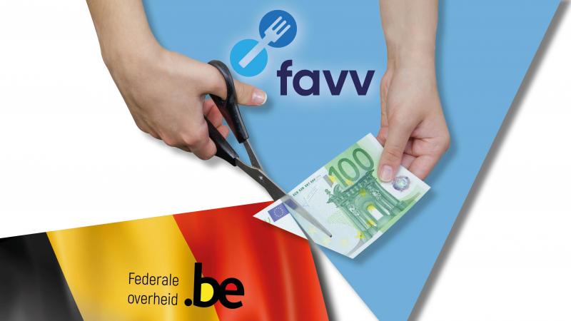 Tegen 2029 zal het FAVV moeten rondkomen met ongeveer een kwart minder financiële middelen.