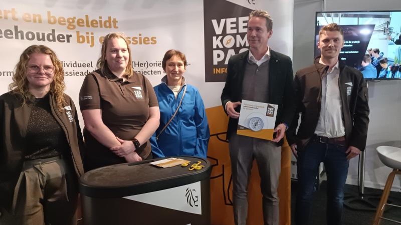 VeeKompas zal veehouders uitgebreid informeren over emissies en de mogelijkheden om die op hun bedrijf te verminderen.