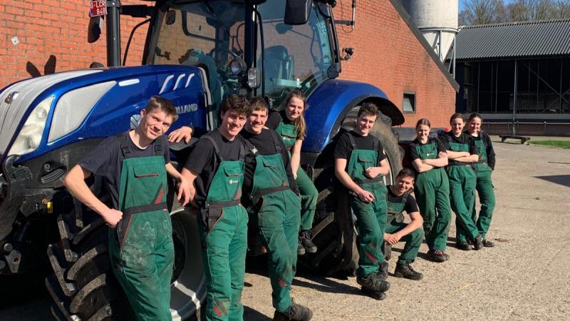 De leerlingen van het zevende jaar Productiemedewerker dier zijn duidelijk tevreden met de vernieuwingen binnen de opleiding.