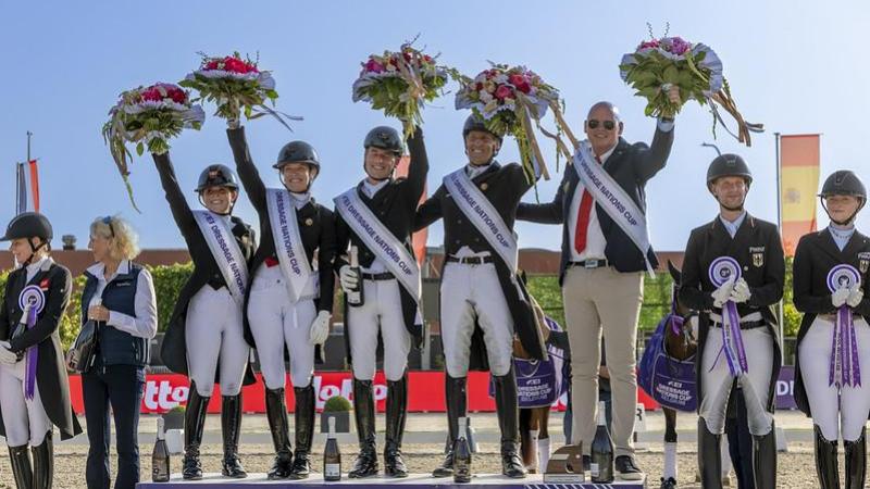 Team Belgium zorgde voor kippenvelmomenten op CDIO4* Lier met een schitterende zege in de FEI Nations Cup.
