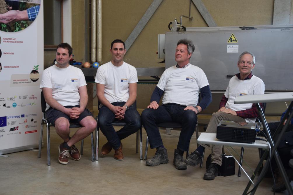 Koen Vrancken van PIBO en Bram Van Nevel van Inagro zullen actief zijn in België, bij onze noorderburen zijn dat Henry van den Akker en Nelis van der Bok van Delphy.