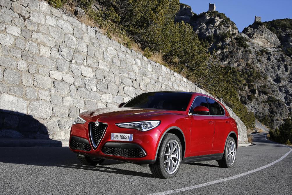 Het design van de Alfa Romeo Stelvio is gebaseerd op dat van de Giulia.