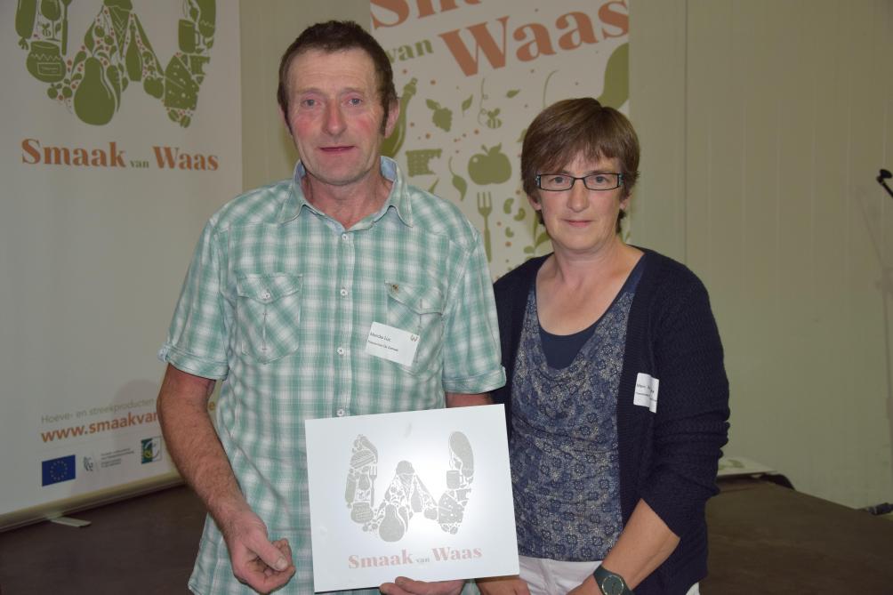 Luc Merckx en Nancy Buytaert produceren en verkopen rund- en varkensvlees op de Zeshoek in Stekene.