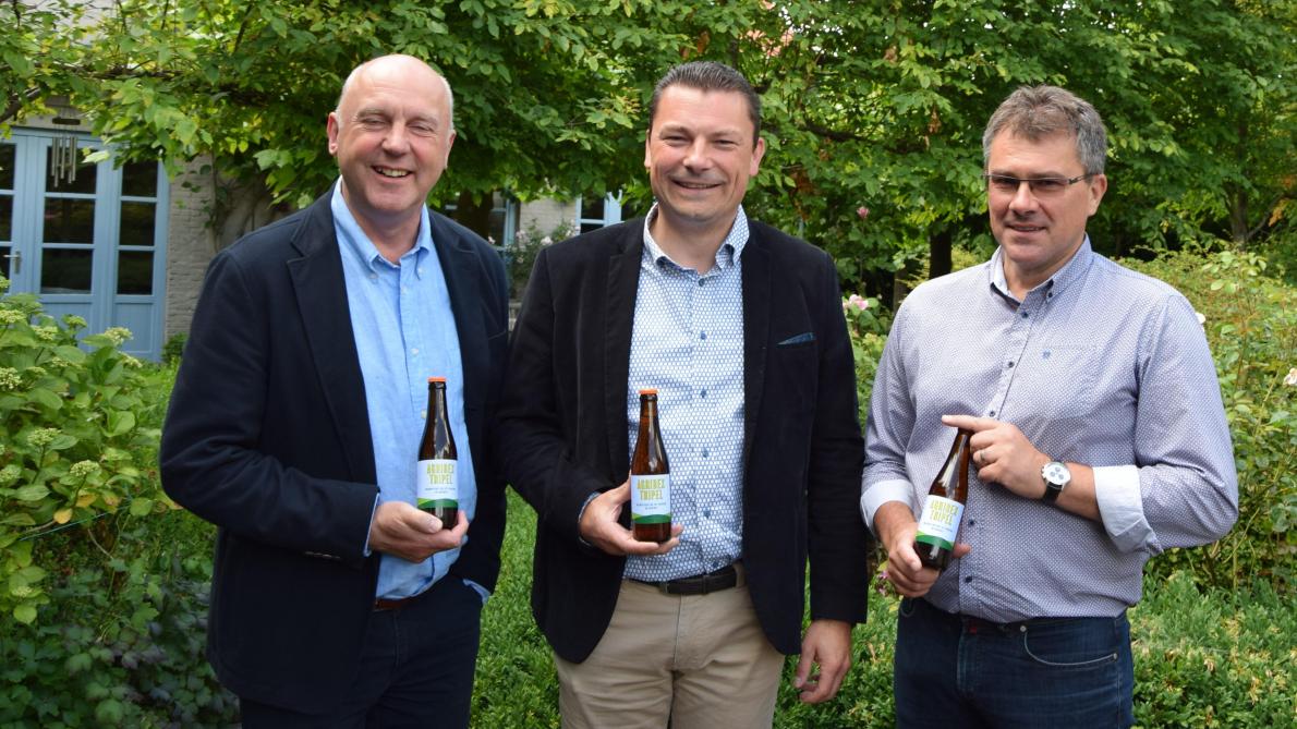 Ter gelegenheid van komende Agribex én zeventig jaar landbouwsalons werd door de organisatoren een speciaal biertje gelanceerd, de Agribex Triple hop.