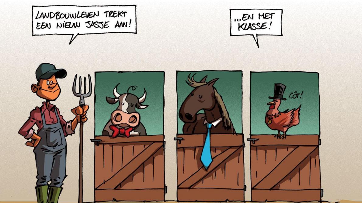 Landbouwleven in een nieuw jasje