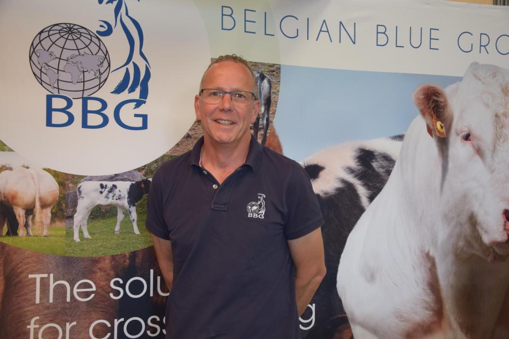Alain Hogge, directeur van Belgian Blue Group.