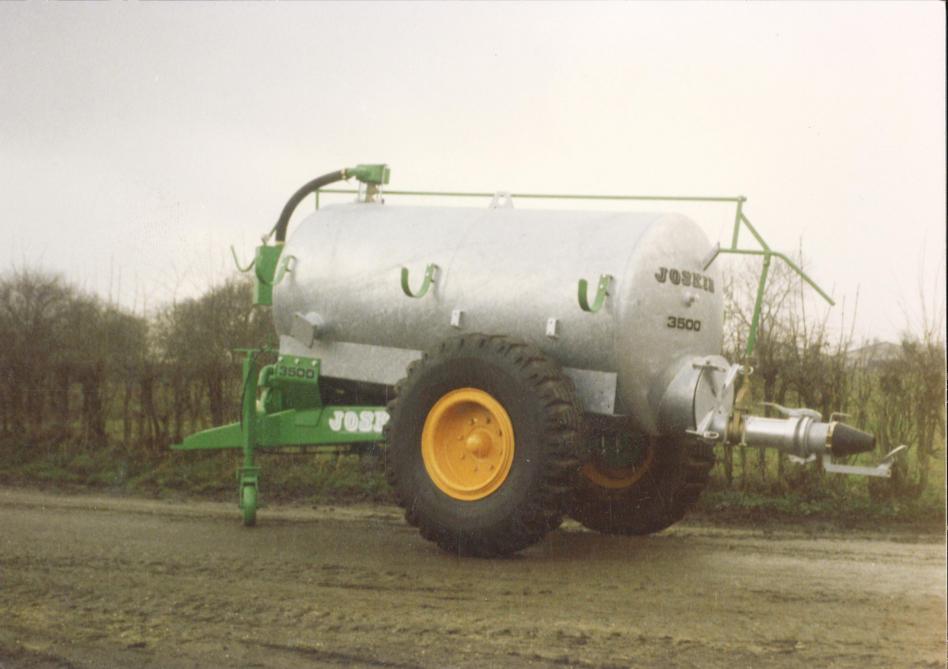 In 1984 kwam de eerste Joskin drijfmesttank uit de werkplaats.