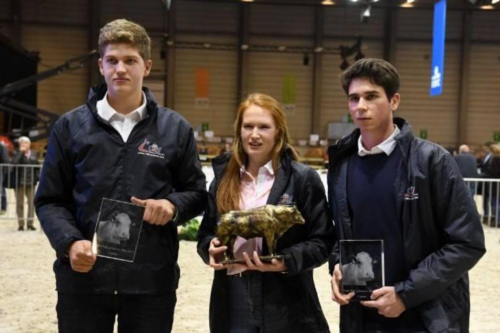 De beoordelingen van deze drie winnaars lagen het dichtst bij die van de professionele jury tijdens de vleesveeprijskamp op Agriflanders.