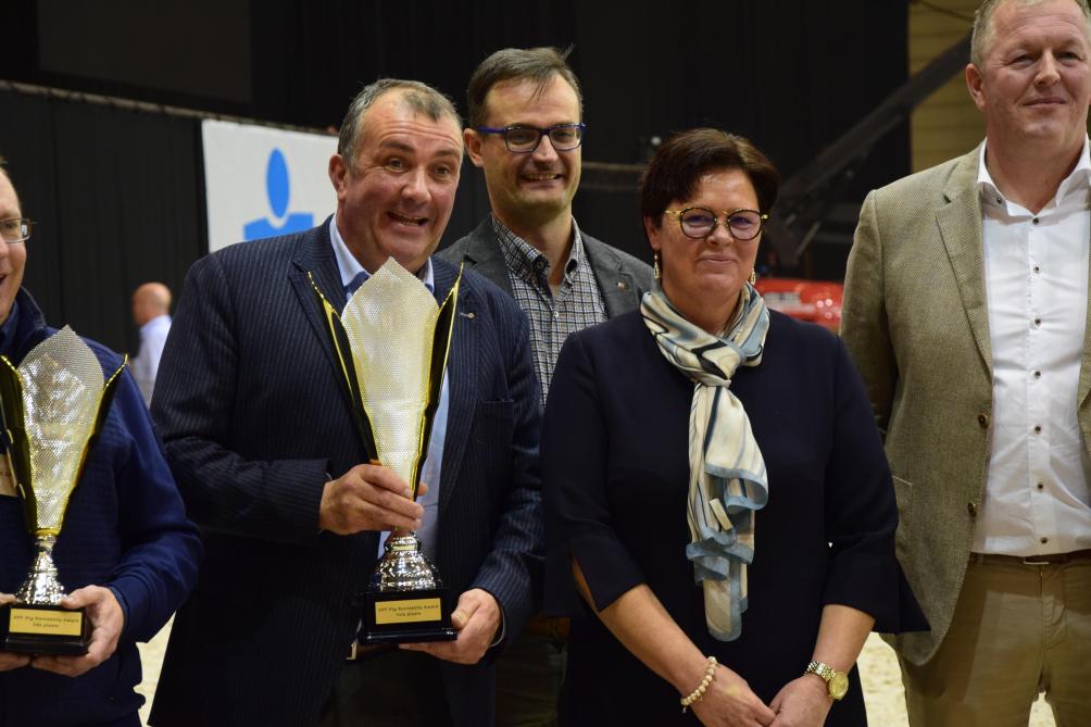 De Pig Rendability Award ging naar Stefaan Delanghe uit Wulpen.