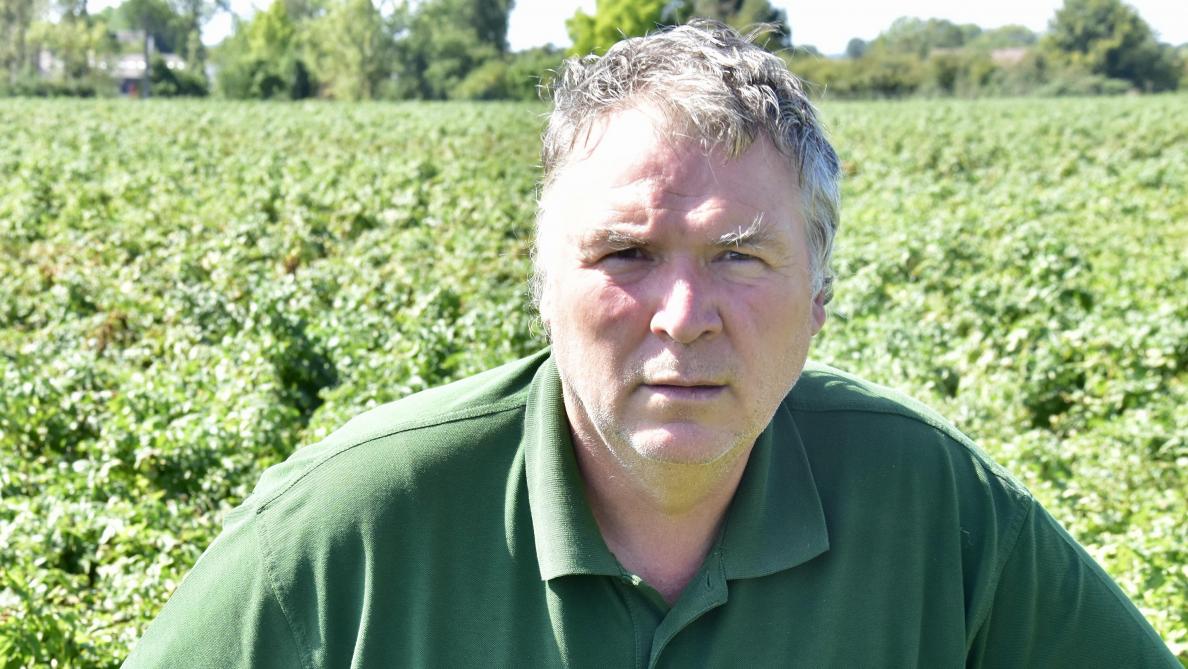 Norbert Vromant is een landbouwer die het hart op de tong heeft.