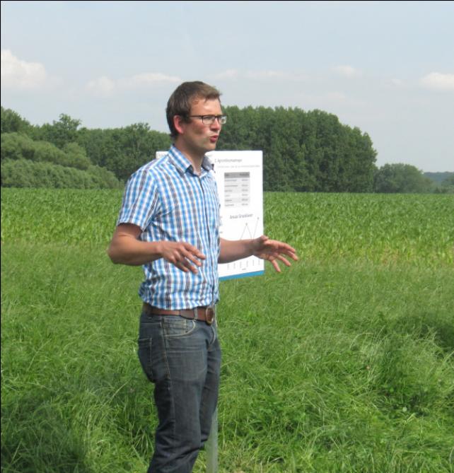 Mathias Abts, sectoradviseur bij het Departement Landbouw en Visserij