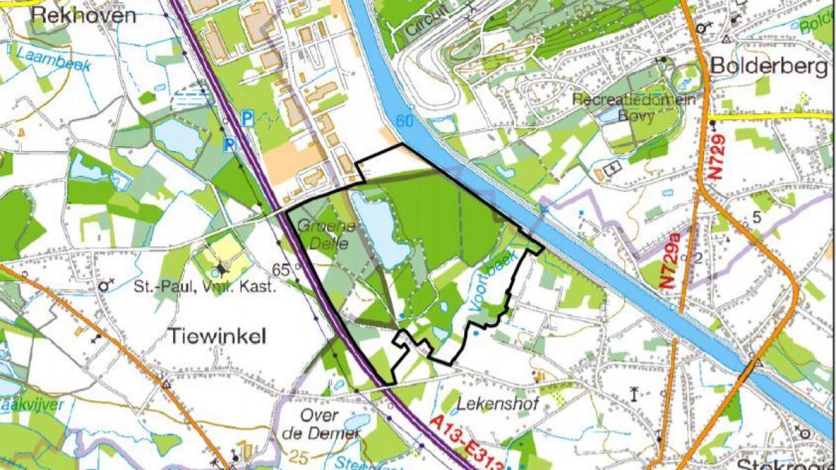 Het GRUP heeft betrekking op delen van het grondgebied van de gemeente(n) Hasselt, Lummen, Heusden-Zolder.