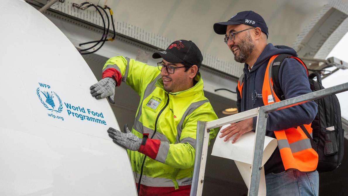 Tijdens de coronacrisis organisatie kon het WFP de internationale hulp aan de gang houden. Ook vanuit de luchthaven in Luik ging hulp naar noodlijdende gebieden.