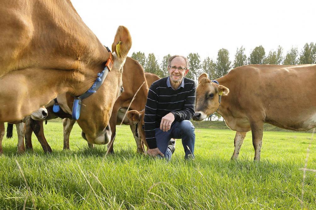 Marc De Boey is melkveehouder in Sint-Gillis-Waas.