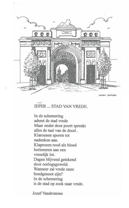 Plattelandsdichter Jozef Vandromme uit Geluwe deelt elke maand van het jaar 2020 een echt buitengedicht met de lezers van Landbouwleven. De tekening is van de hand van Georges Vandromme.