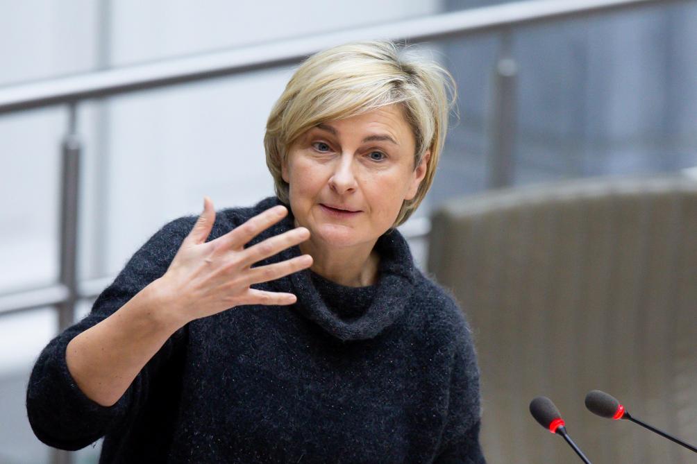 Minister Hilde Crevits (CD&V).