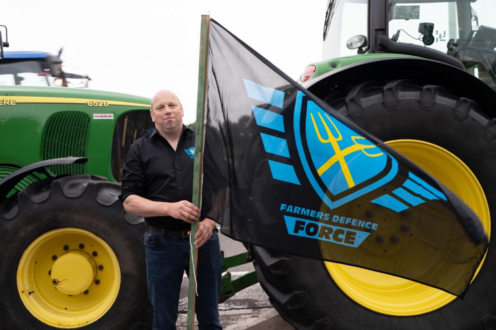 Bart Dickens is voorzitter van FDF Belgium, de organisator van de actie.