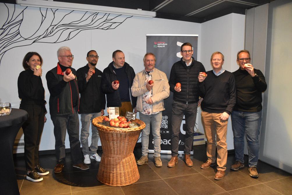 De Waalse producentengroep Pommes et Poires de Wallonie stelde op 1 december de ‘Ducasse’ voor.