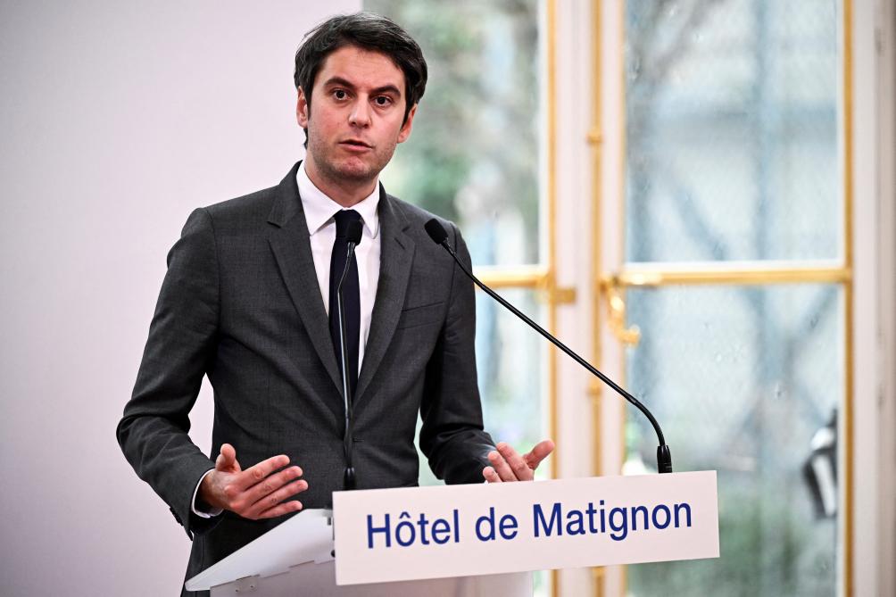 De Frans premier Gabriel Attal wil onder andere ‘voedselsoevereniteit’ vastleggen in de wet.