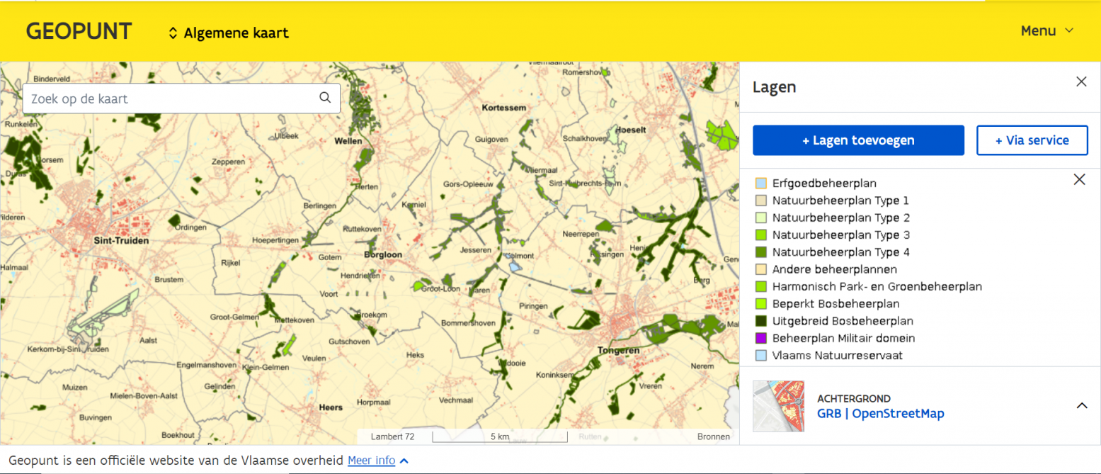 In deze streek zullen een aantal bestaande beheerplannen vervangen worden door het natuurbeheerplan Centraal Haspengouw.