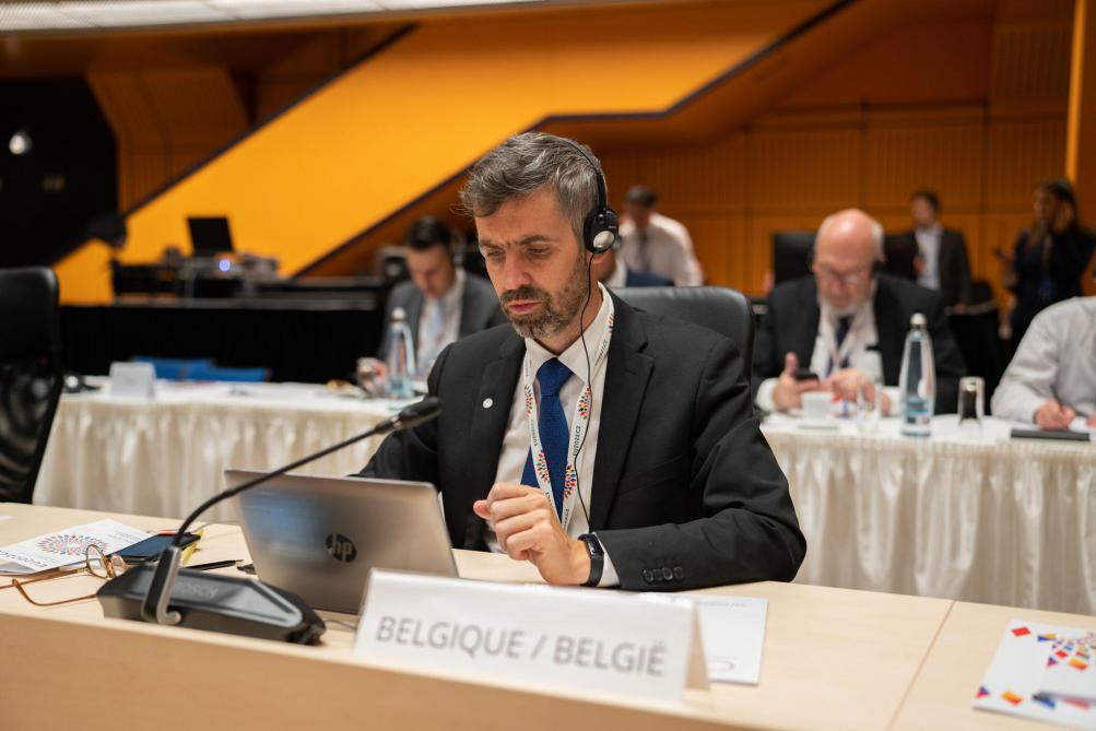 Pieter Lietaer, attaché landbouw bij de Permanente Vertegenwoordiging van België bij de EU, vanuit het Agentschap Landbouw en Zeevisserij.