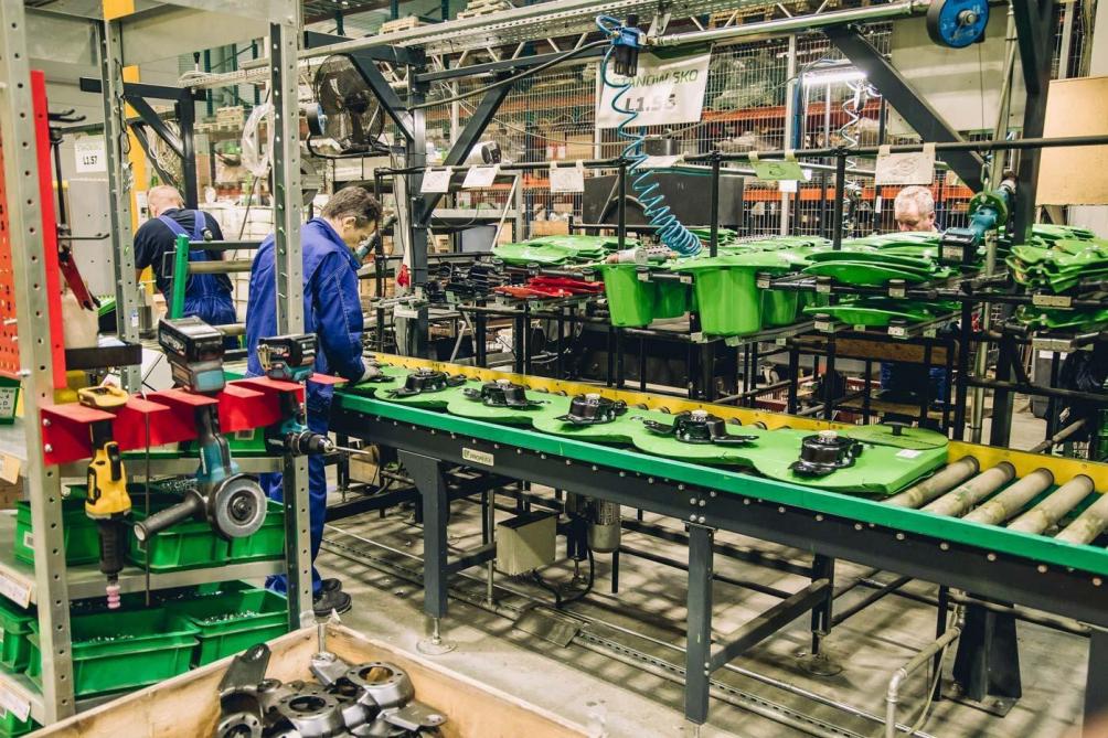 De ontwikkeling en productie van schijvenmaaiers is een van de voornaamste  activiteiten van Samasz.