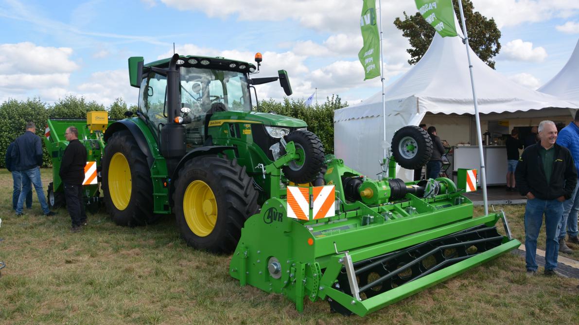 Uiteraard was er op de vakbeurs ook aandacht voor mechanisatie.