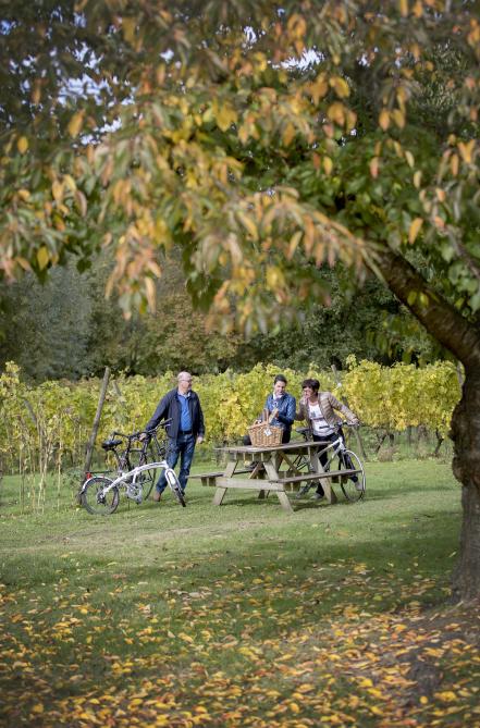 57 educatieve bordjes langs de route en een quiz voor picknickers zorgen voor laagdrempelige interactie met de fietser.