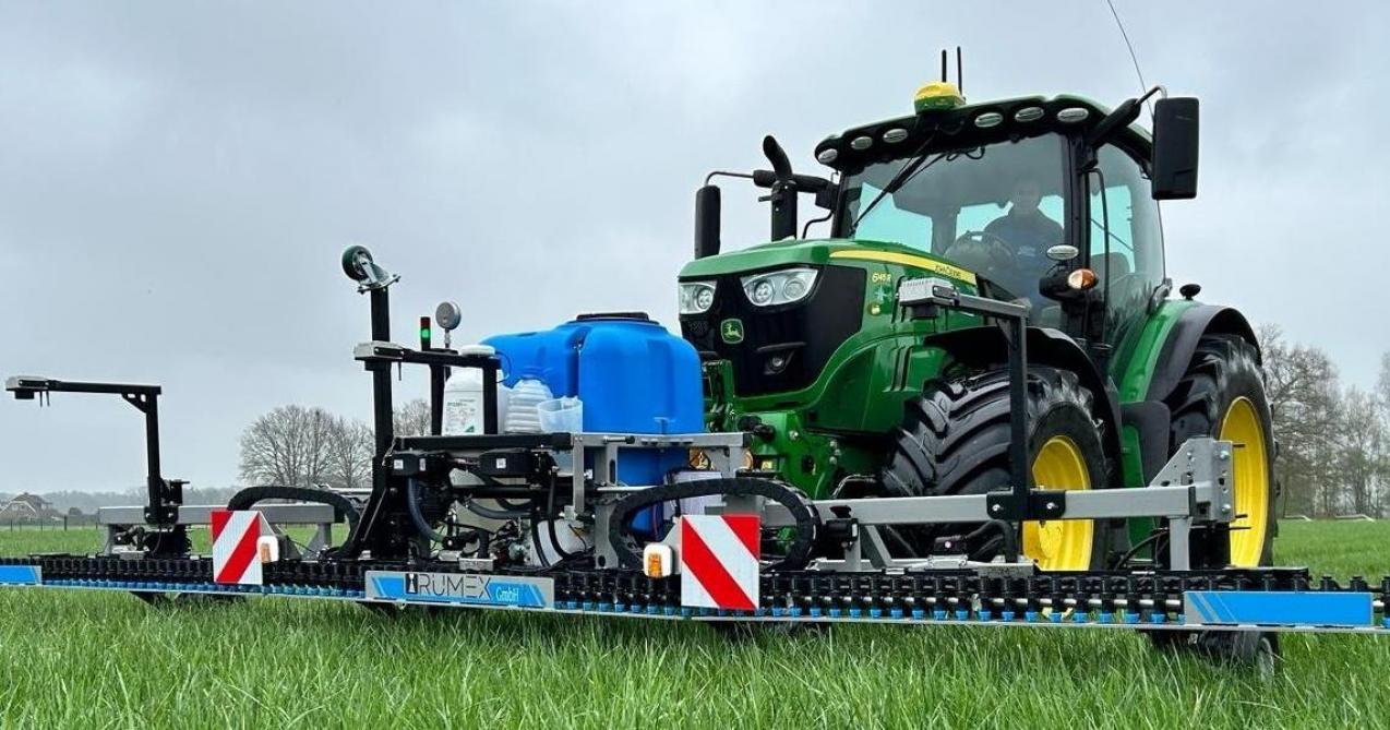 De Rumex RXF-900 van Landkracht Agri deelt de tweede plaats samen met Kverneland.