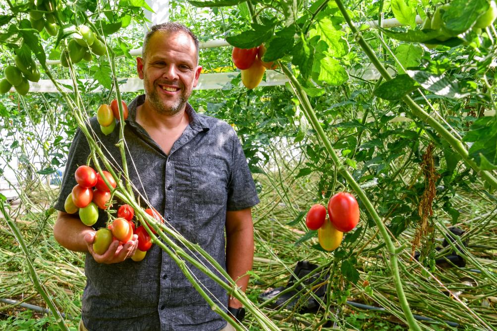 Koen Van Hauteghem vindt het een hele eer om deze prijs in ontvangst te mogen nemen en om de biosector het komende jaar te mogen vertegenwoordigen als ambassadeur.