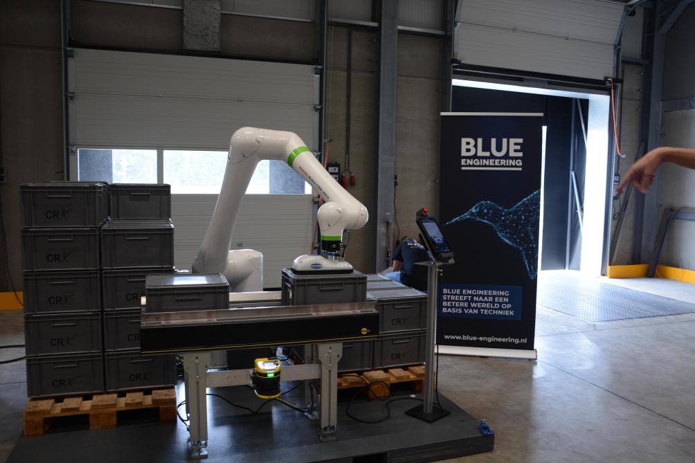 Blue Engineering is een innovatief bedrijf uit Venlo dat gespecialiseerd is in het automatiseren van productieprocessen.