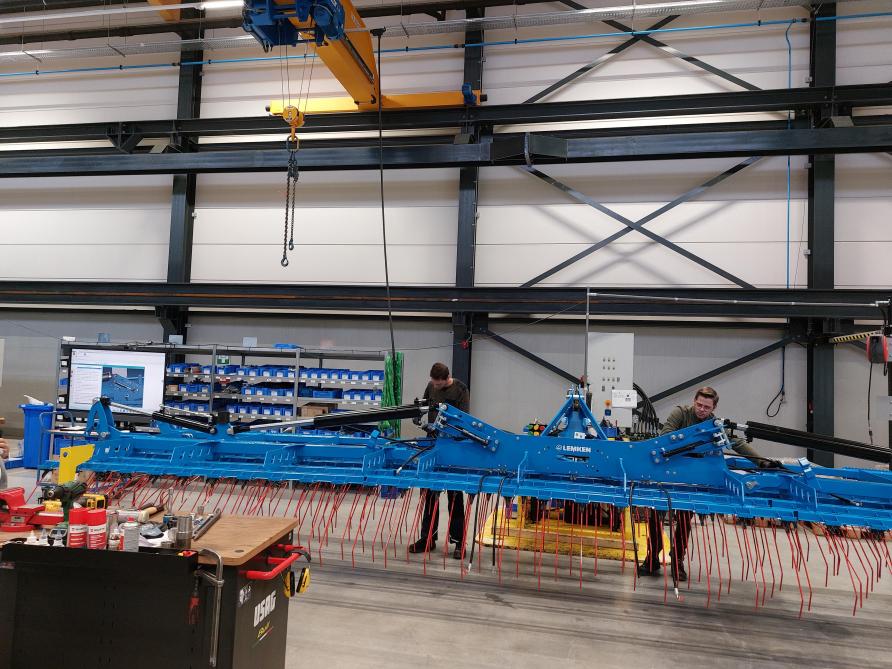 In Dinteloord  ontwerpt en  produceert  Lemken  werktuigen voor  gewasbescherming.