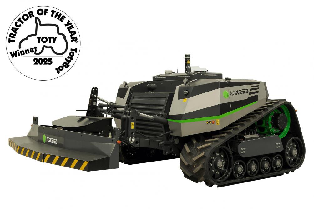 De AgXeed 5.115T2 won in de  categorie ‘BOT’.