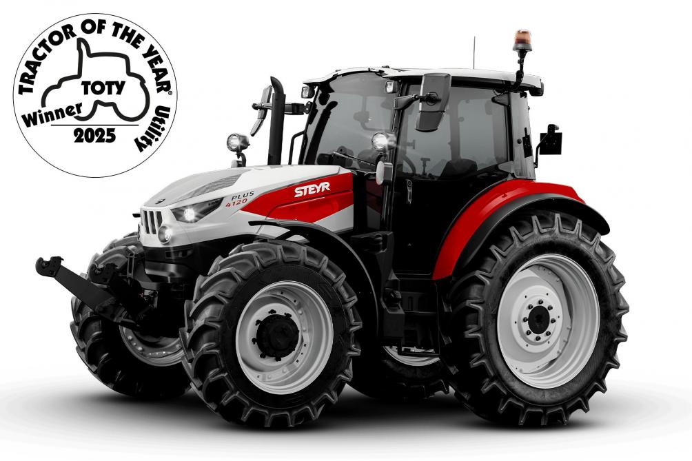 De Steyr 4120 Plus won in de categorie  ‘Utility’.