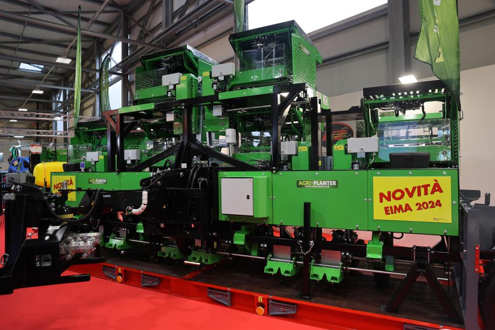 De Agri-Planter onderscheidt zich onder andere door zijn hoge werksnelheid.